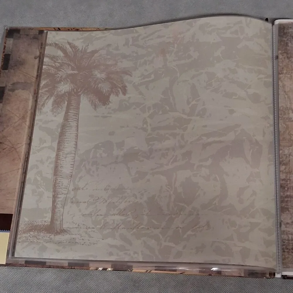 Recollections Explore 12x12 Scrapbook Album Kit 95 Pcs Post Bound 20 Pages New